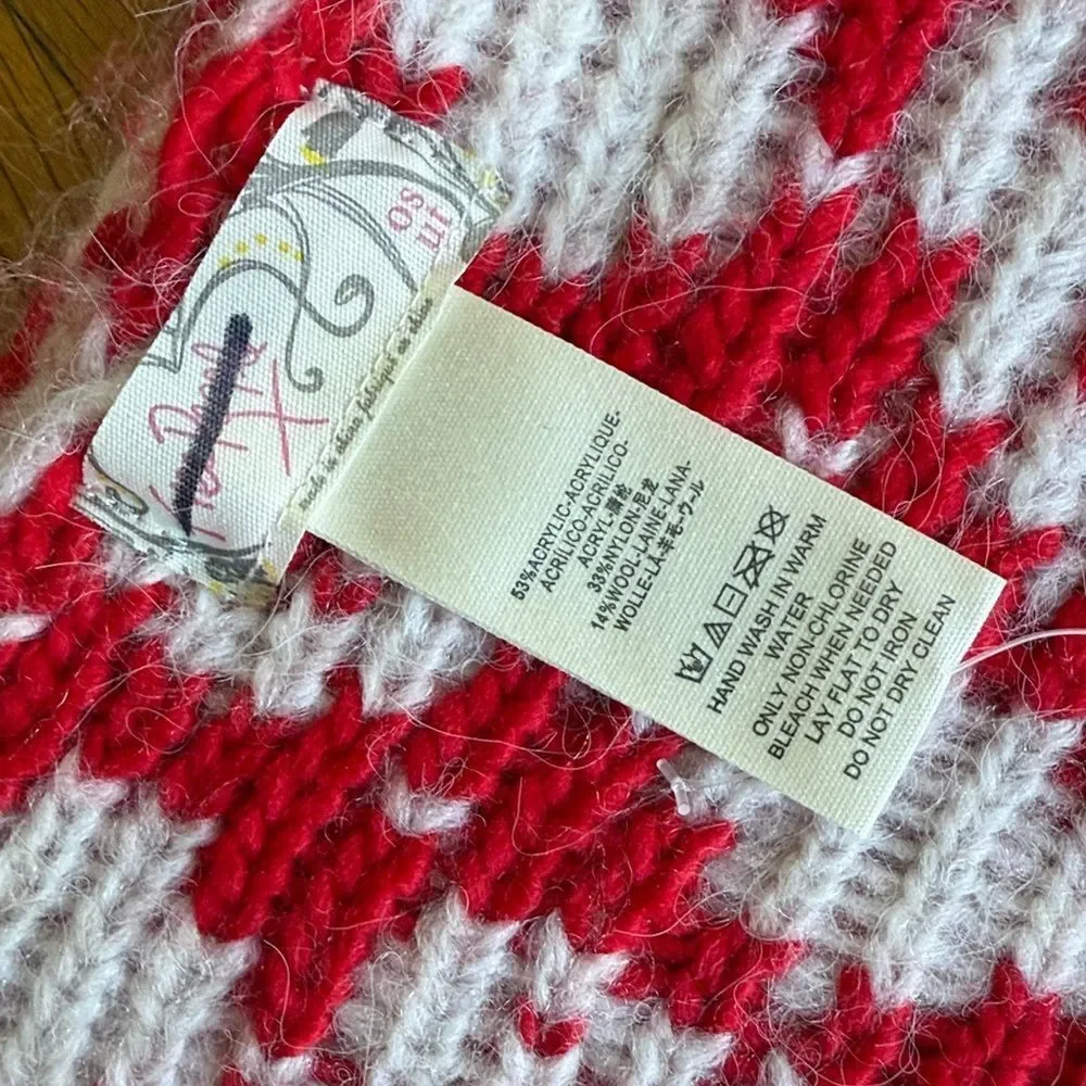 FREE PEOPLE Matchback Scarf - Red